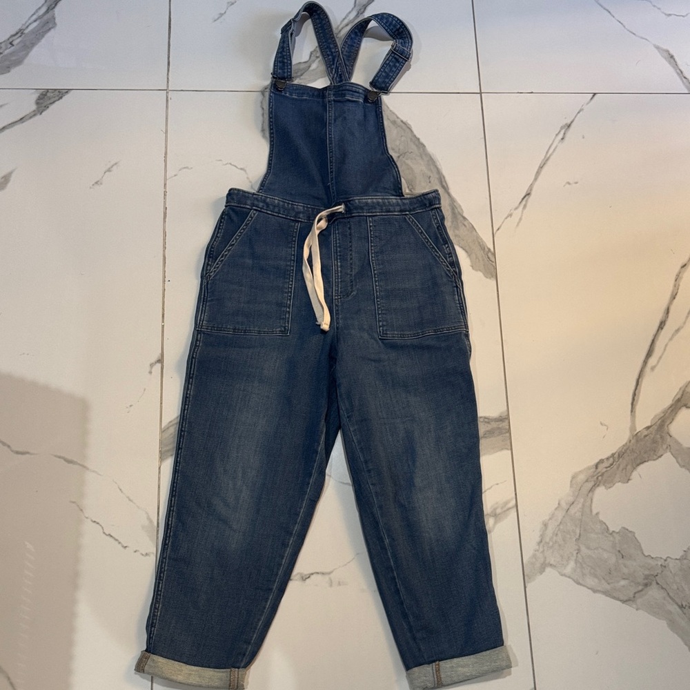 UpWest Dark Blue Denim Overalls for Women - Picture 3 of 10